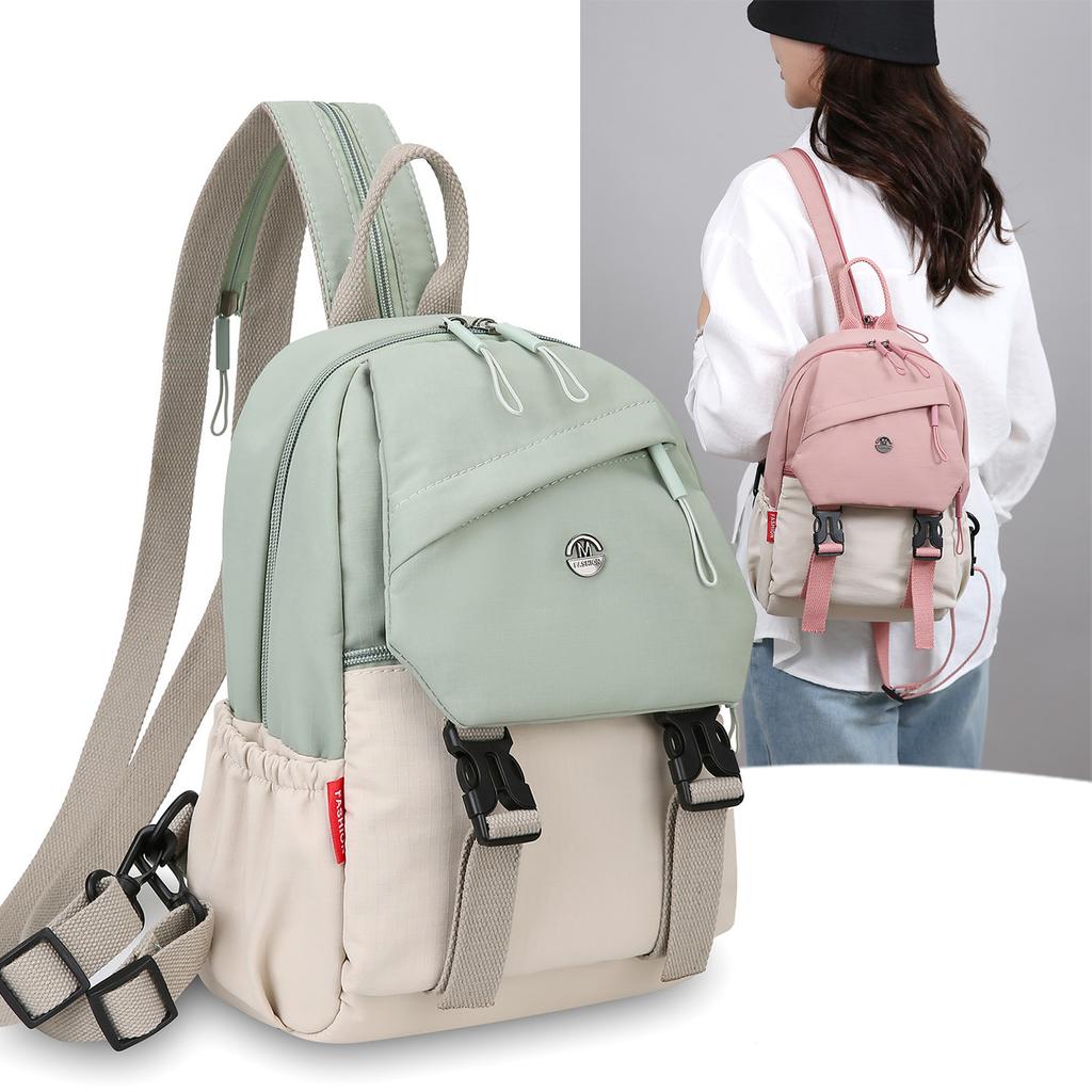 Women's bag outdoor new women's summer solid color sunscreen cap UV protection Norden hiking backpack