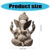 Handmade Sandstone Ganeshas Buddhas Elephant Statue Figurine for Home and Office Decoration