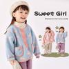 Dudu Home Girls' Fleece-Lined Warm Winter Jacket for Little Girls