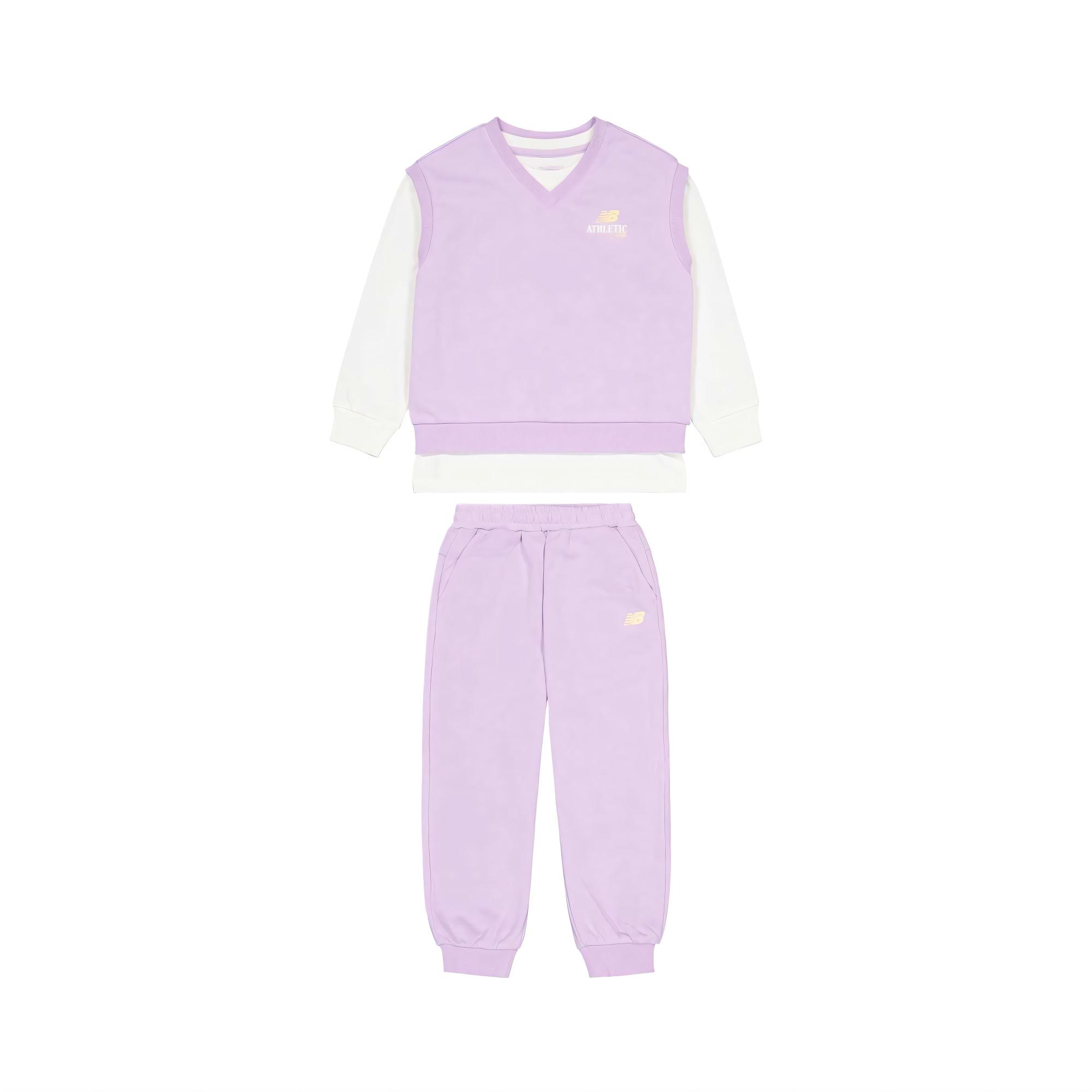 New Balance Casual Sportswear Purple Pink Kids 2TE3E103-LPU 160