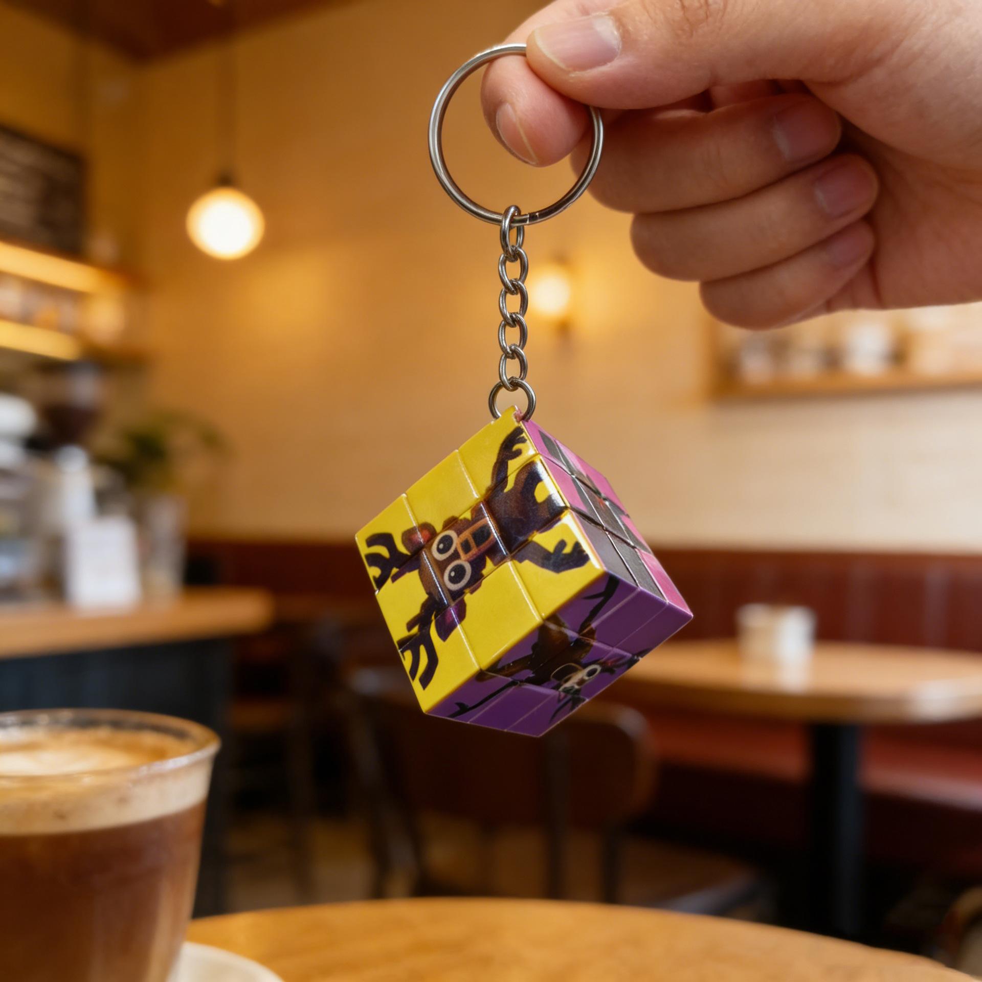 Новый акриловый брелок 99Ночей Куб брелок Брелки Saja Мальчики Брелок Брелок Подвеска для рюкзака Подарок для фаната