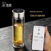 Xishino Smart Temperature Double-Layer Glass Tea Infuser Bottle