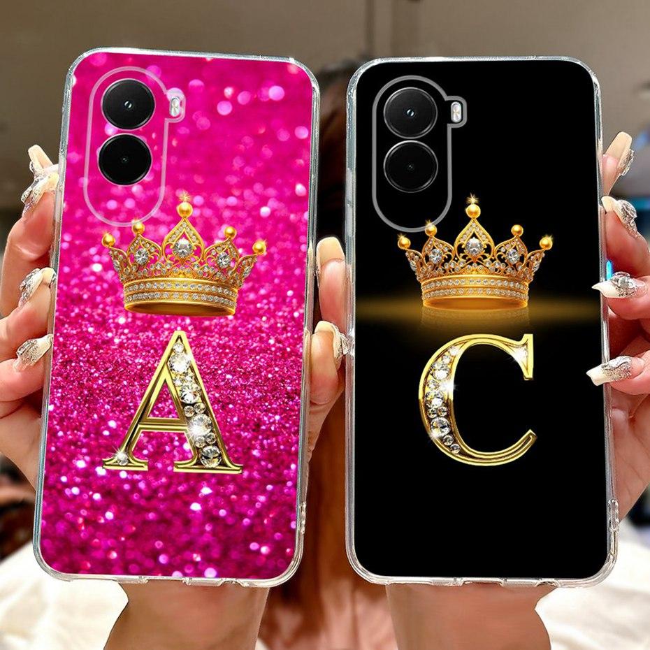 Fashion Letter Phone Case For Xiaomi Poco M7 Plus / Poco M7 4G Soft Silicone TPU Cases For PocoM7 4G M7Plus Back Covers Bumpers