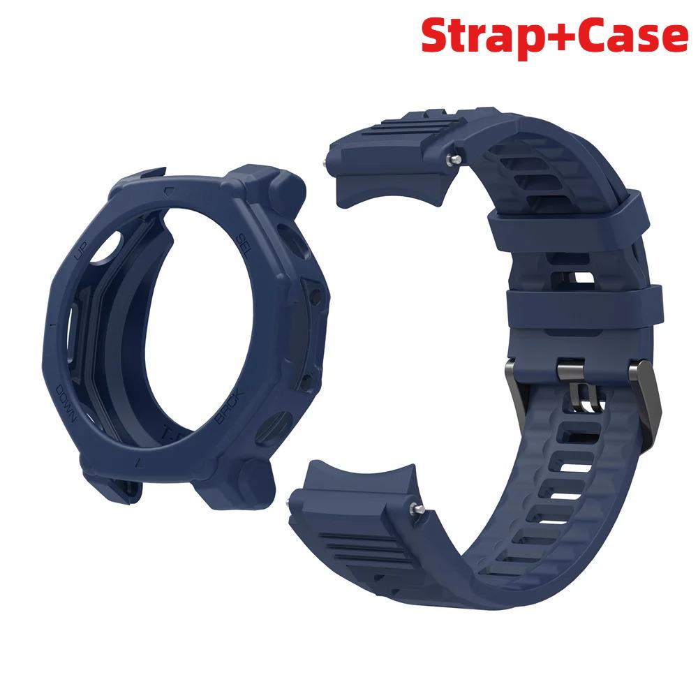 Silikonový řemínek a pouzdro pro chytré hodinky Huami Amazfit T-REX 3 Pro Řemínek na hodinky Pro Amazfit T-rex3 Pro Náramek