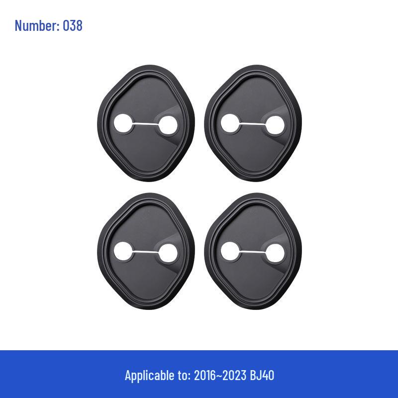 

Силиконовая накладка на дверной замок BJ40: Внутренний аксессуар для звукоизоляции, амортизации и защиты от ржавчины.