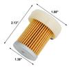 Kraftstofffilter Kompatible Kraftstofffiltereinheit und 2 Stück Filterelemente für Kubota Traktoren der B-Serie und Nutzfahrzeuge