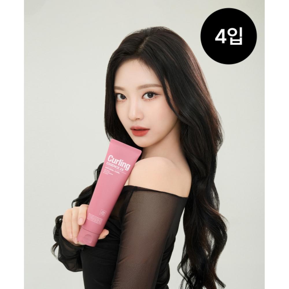 Miseenscene Curling Essence 2x 150ml 4 Pack  Natural Curl Volume Curl 03 Natural Curl 2 Packs+2 Volume Curls