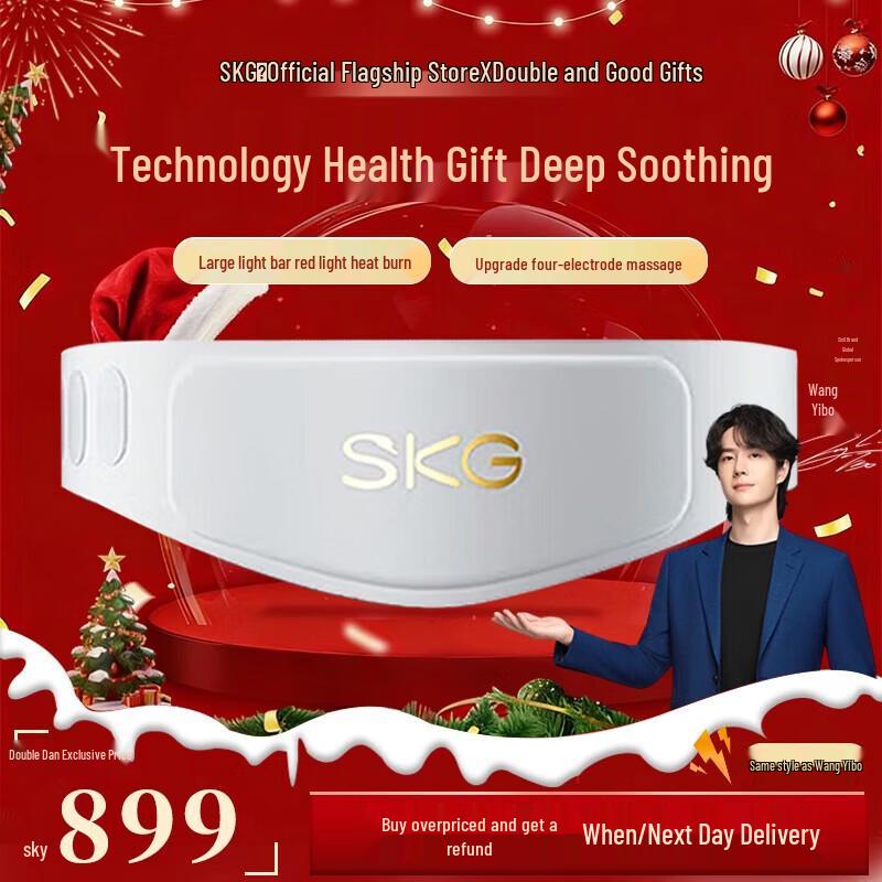 SKG Lumbar Heat Pulse Massager