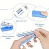 3pcs Adjustable Aluminum Foam Finger Splint with Closure - Lightweight Breathable Hand Support Bracket for Enhanced Stability