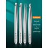 4 Sets de Pinzas Rosas para la Limpieza Diaria de Cejas, Pestañas y Bigotes