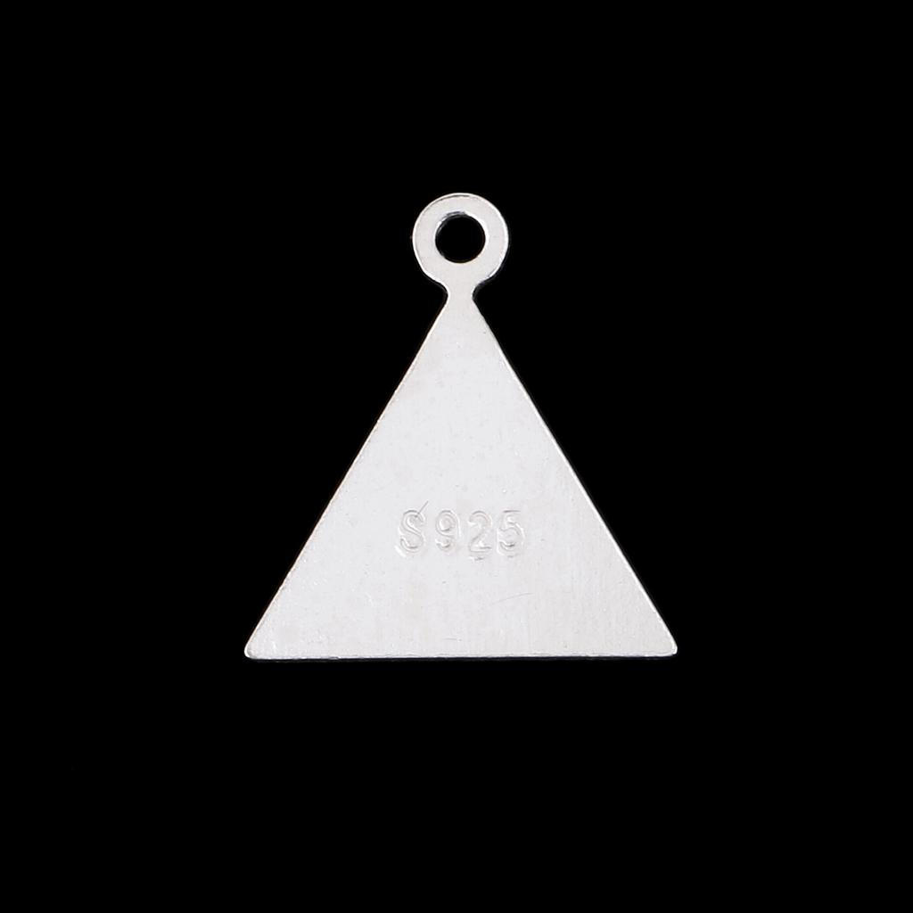 5 Pcs Sterling Silver Earring Beads Charms Pendant For Bracelet Chain Jewelry Making