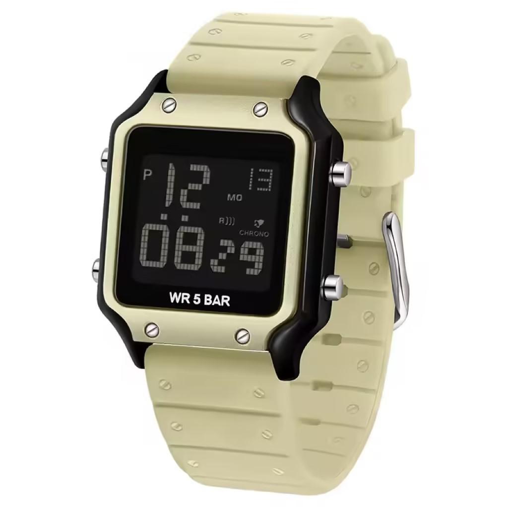 Watch Student Sports Waterproof Electronic Watch Multifunctional Chronograph Alarm Clock Electronic Watch