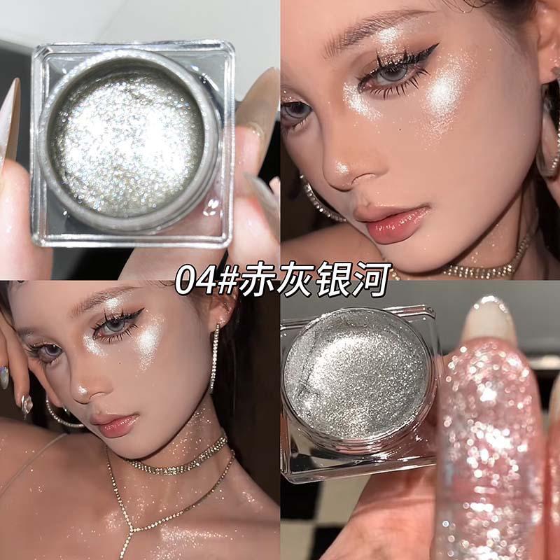 Cappuvini Shimmery Liquid Highlighter Liquid Eyeshadow Glittery Face