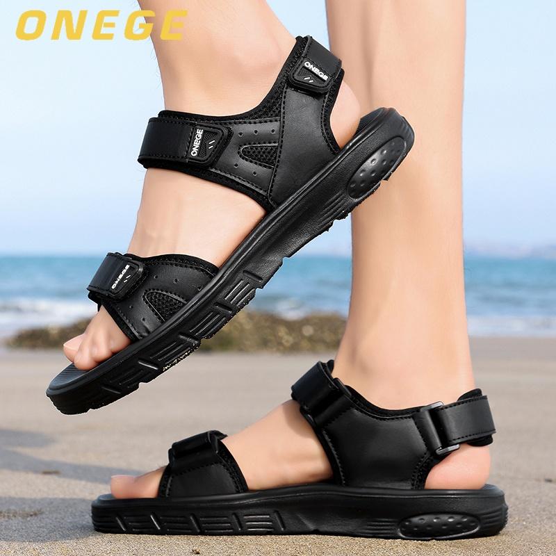 A Pair Of New Summer Men S Casual Sandals, Men S Wear-Resistant Sports Casual Thick-Soled Cool Beach Shoes 39