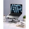 1PC notebook bracket desktop hollow heat dissipation bracket folding lift suspended laptop bracket