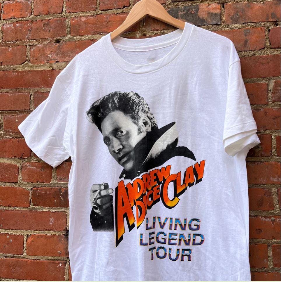 Andrew Dice Clay Tour Tee Unisex T-Shirt All Size S to 5XL MC571 Unisex T-Shirt XXXL