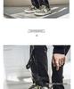 Men's 2025 Black Microfiber Skate Shoes - Versatile Thick Sole for Added Height, Soft and Stylish for Couples