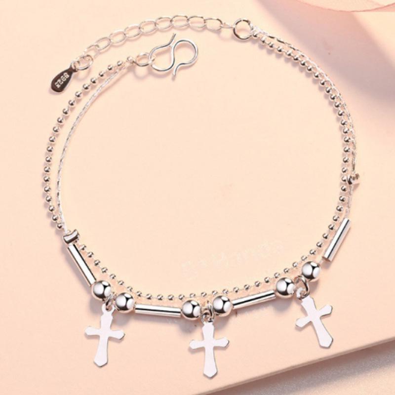 2024 Korean Silver-Plated Bracelet: High-End Autumn Women's Jewelry