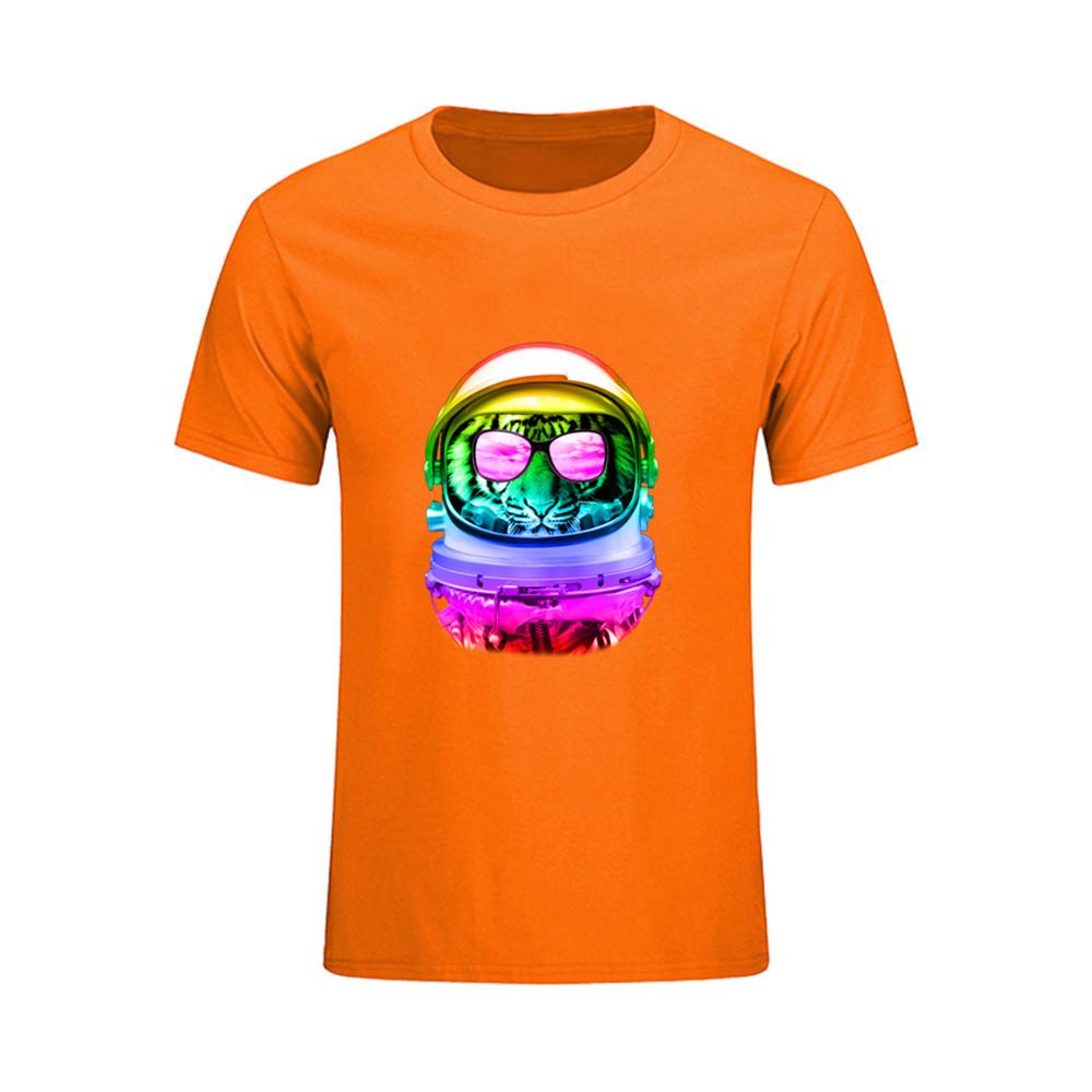 Men S T Shirt Fashion White Black 3D Print Cool Space Male T Shirt 100