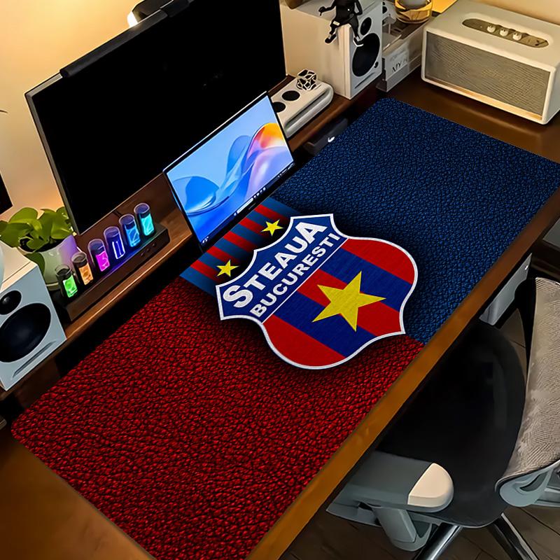 FCSB Print Cushion Non-slip Laptop Tablet Big Mousepad XXL Mat Mini PC Playmat With Lock edge
