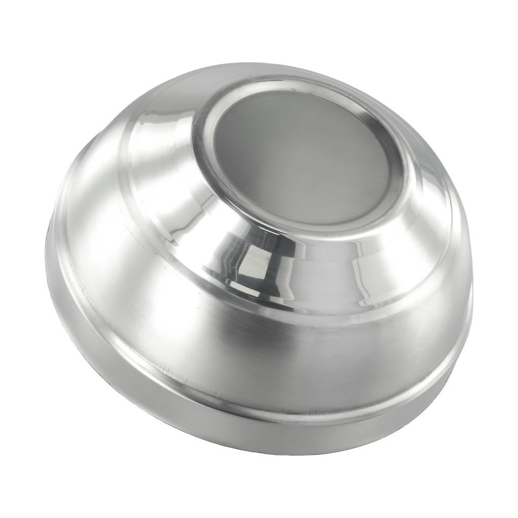 Eco-friendly Double Layer Insulation Stainless Steel Bowls Kitchen Flatware Salad Bowl Thermal Insulation Deep Dish Tableware