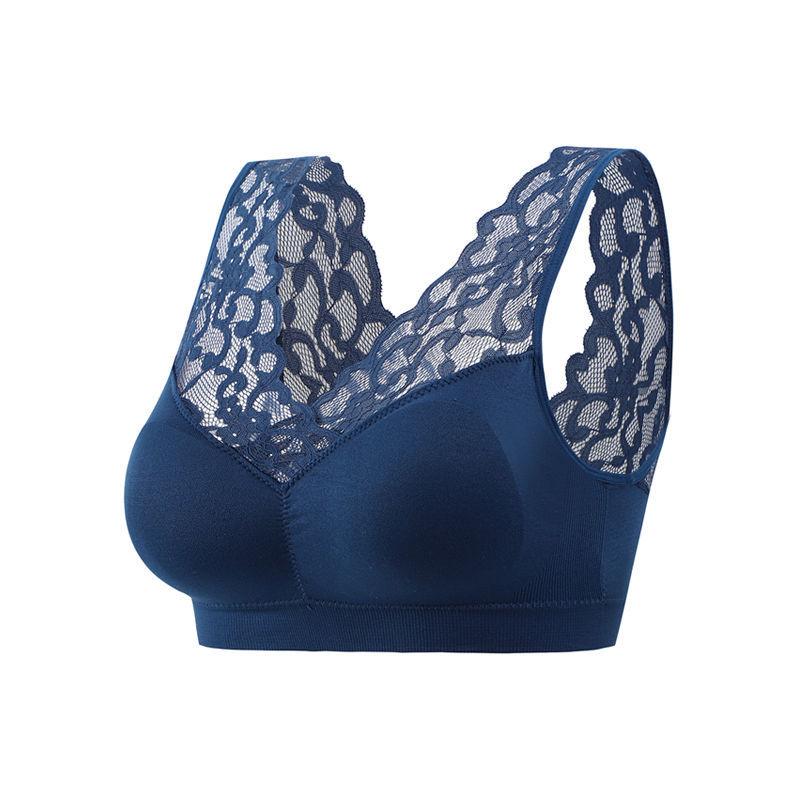 Lenjerie de corp Femei Gather No Steel Ring Sutien Dantela Sexy Wrap Vest Vest Sutien