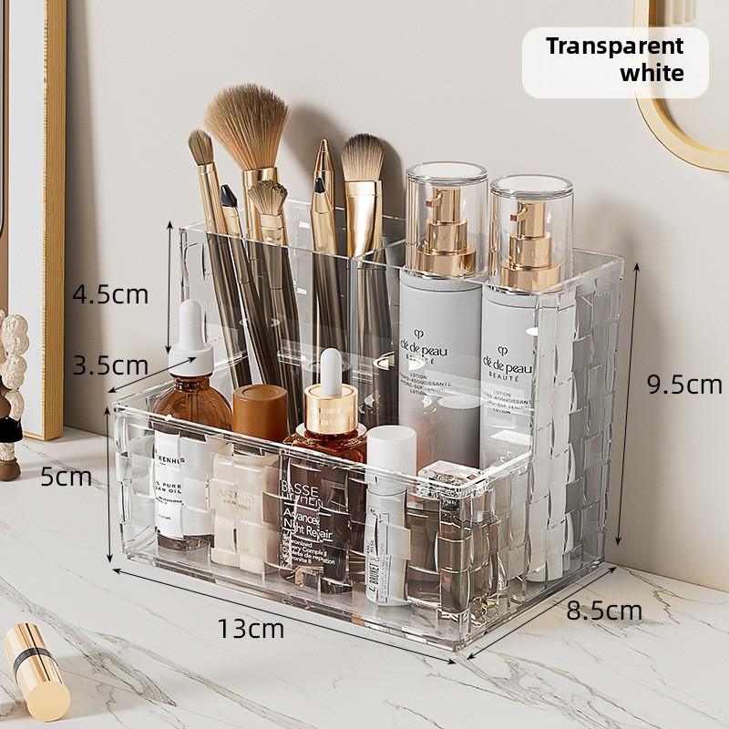 

Настольный многофункциональный держатель для ручек для студенческого общежития с полкой прозрачный