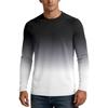 Men's UPF50+ Sun Protection Long Sleeve Shirt Stretch Fabric Lightweight Breathable Outdoor Activewear Top