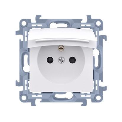 Plug Socket for IP44 Version with Seal with Current Path Shutters