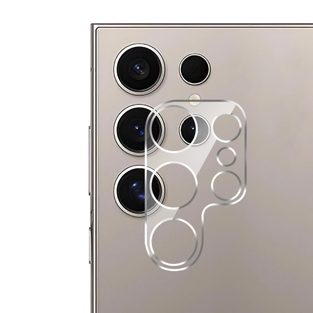 

For Samsung Galaxy S25 Ultra Camera Lens Protector Arc Edge Clear Tempered Glass Film Type A