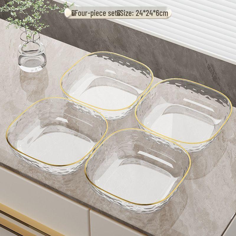 Luxury Unbreakable Fruit and Snack Plate for Living Room or Office