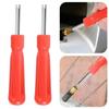 Car Bicycle Slotted Handle Tire Valve Stem Core Remover Screwdriver Auto-styling Accessories Car Tire Repair Install Tools