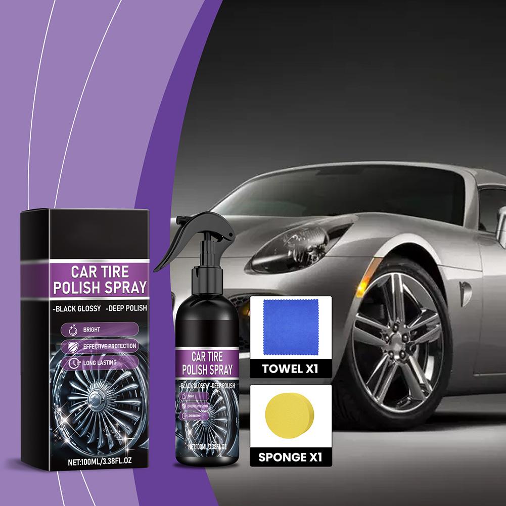 Auto Tire Polishing Tire Coating For Car Maintenance Aging Protection Antifouling Coating Cracking Protection Deep Penetration