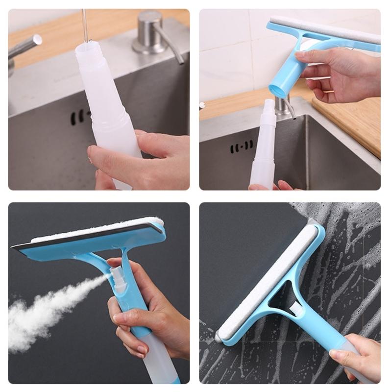 Ergonomic Window Cleaning Tool Sponge Scrubber for Household Office Commercial Use