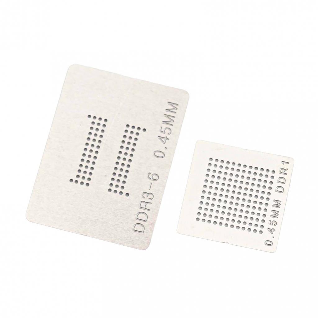 Robust Stencil Set for BGA Reballing with Holder Station for User Convenience