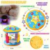 Baby Education Toy for Toddlers Kids Baby Toys 6 to 12 Months Musical Light Up Tummy Time Infant Toys Ocean Rotating Projector
