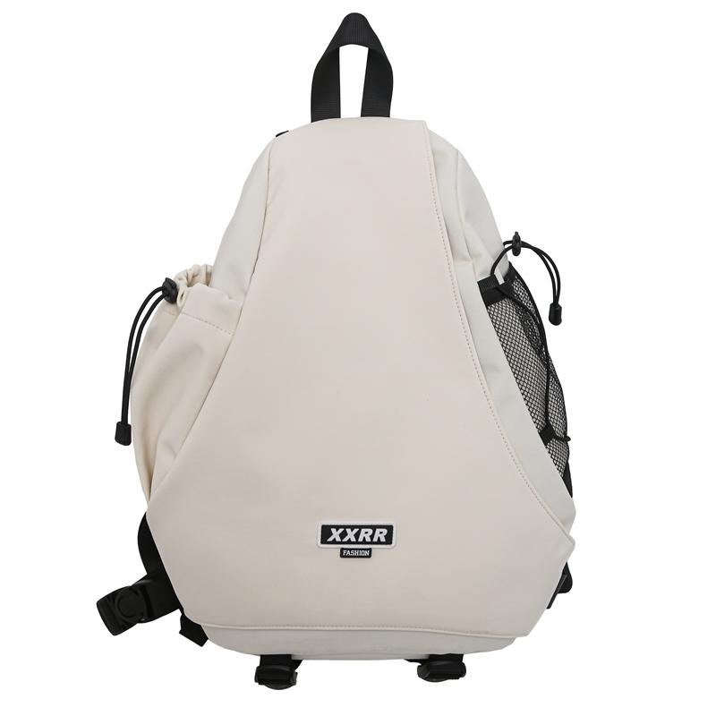 

Мужской рюкзак большой вместимости, рюкзак для путешествий на открытом воздухе, женская легкая сумка через плечо, многофункциональная нагрудная сумка бежевый