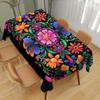 Mexican Day of The Dead Rectangle Waterproof Table Cloth Table Decor Reusable Kitchen Dining Tablecloth Holiday Party Decor