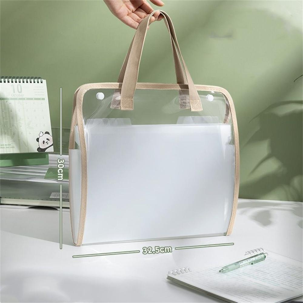 Hand-Held Folder Multi-Pocket Folder Organizer Office Supplies Hand-Held Portable Folder For Filing Home Organization