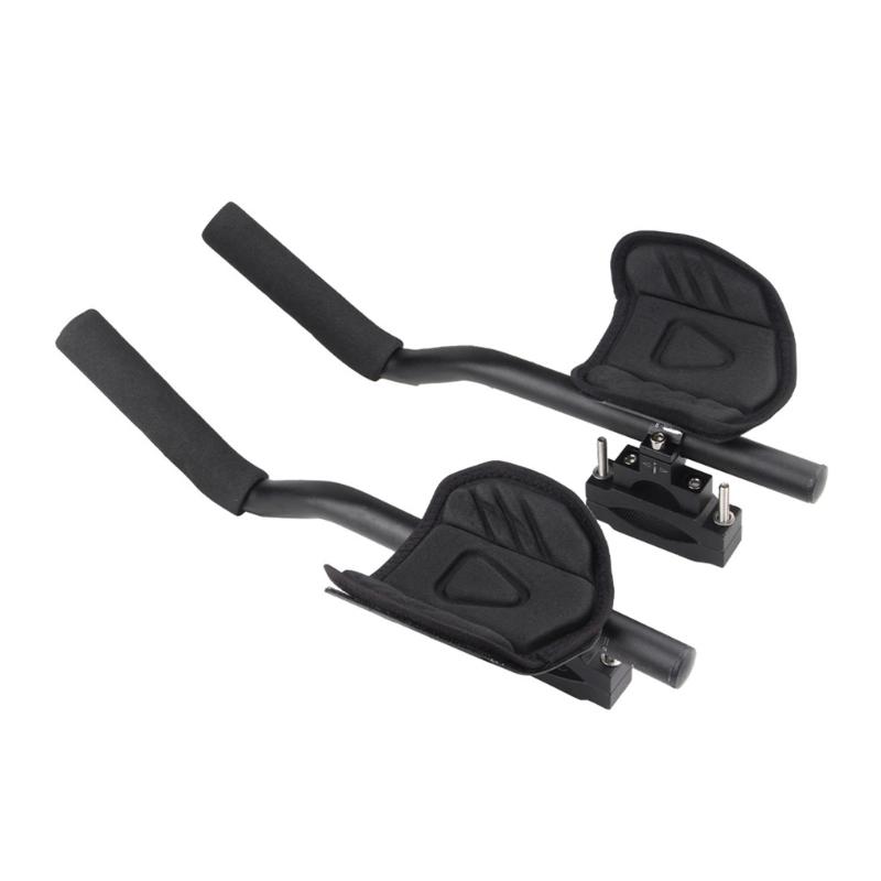 Lega di Alluminio Manubrio Triathlon Poggiamani Poggibraccio Bici da Strada Poggiamani Manubrio Bici da Montagna Asta Poggiamani Accessori Ciclismo