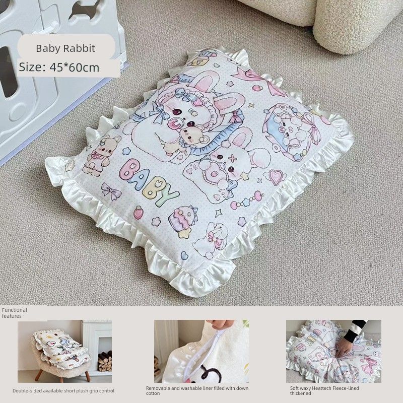 

Кошачье гнездо QTA Зоотовары Коврик Съемный и моющийся Будка M-Medium Baby rabbit 45*60cm