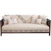 Solid Wood Sofa Cushion Chinese New Chinese High-End Non-Slip Cushion Backrest Towel Cover Cloth Four Seasons Universal Sofa Cushion Cover