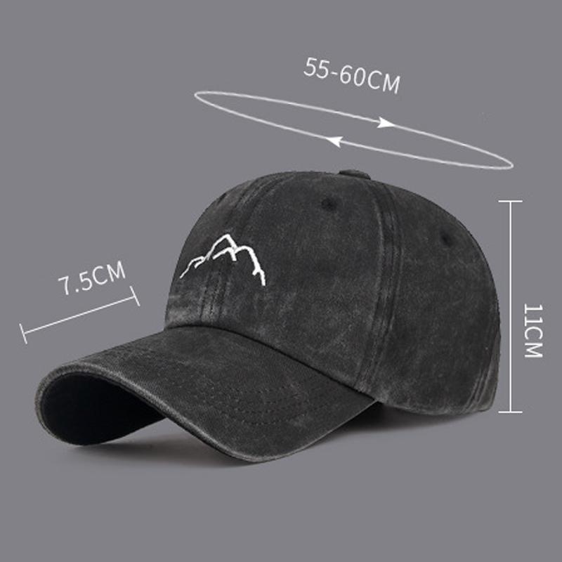 Men Baseball Cap Women Embroidered Mountain Sports Cap