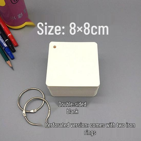 DIY Blank Postcards: Creative Writing, English Word, and Pinyin Greeting Cards