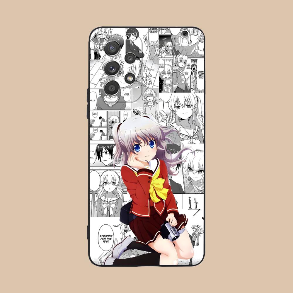 

Charlotte Tomori Nao Matte TPU Mobile Phone Case for Samsung Galaxy M55 54 42 35 34 33 32 23 22 15 14 13 12 F55 5G Colorful Galaxy F04