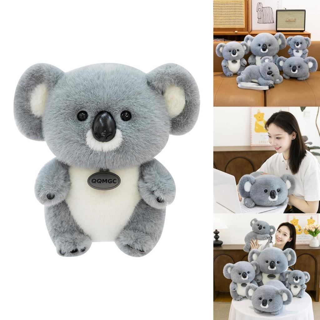 Cute Cartoon Gray Koala Plush Doll Children Toy For Kids Toy Gift And Zoo Souvenir