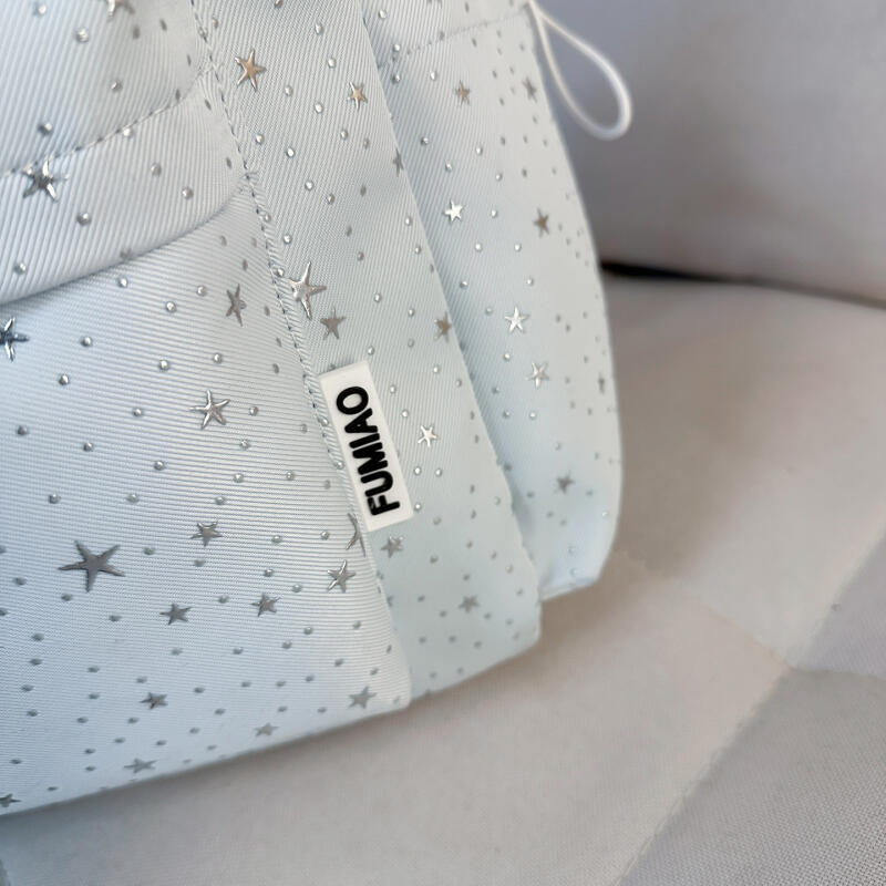 Star Print Student Schoolbag Women's Travel Lightweight Backpack