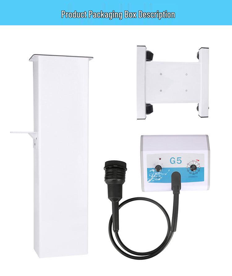 G5 Beauty Instrument with 5 Heads and Optional Stand - Vibration Facial Device