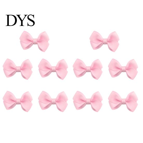 Charming Hair Accessories for Gifts 10Pcs Baby Clips, Bows, Fully Covered Barrette Grosgrain Ribbon Clip Gentle Clips Daily Wear Pins Girls Infants &