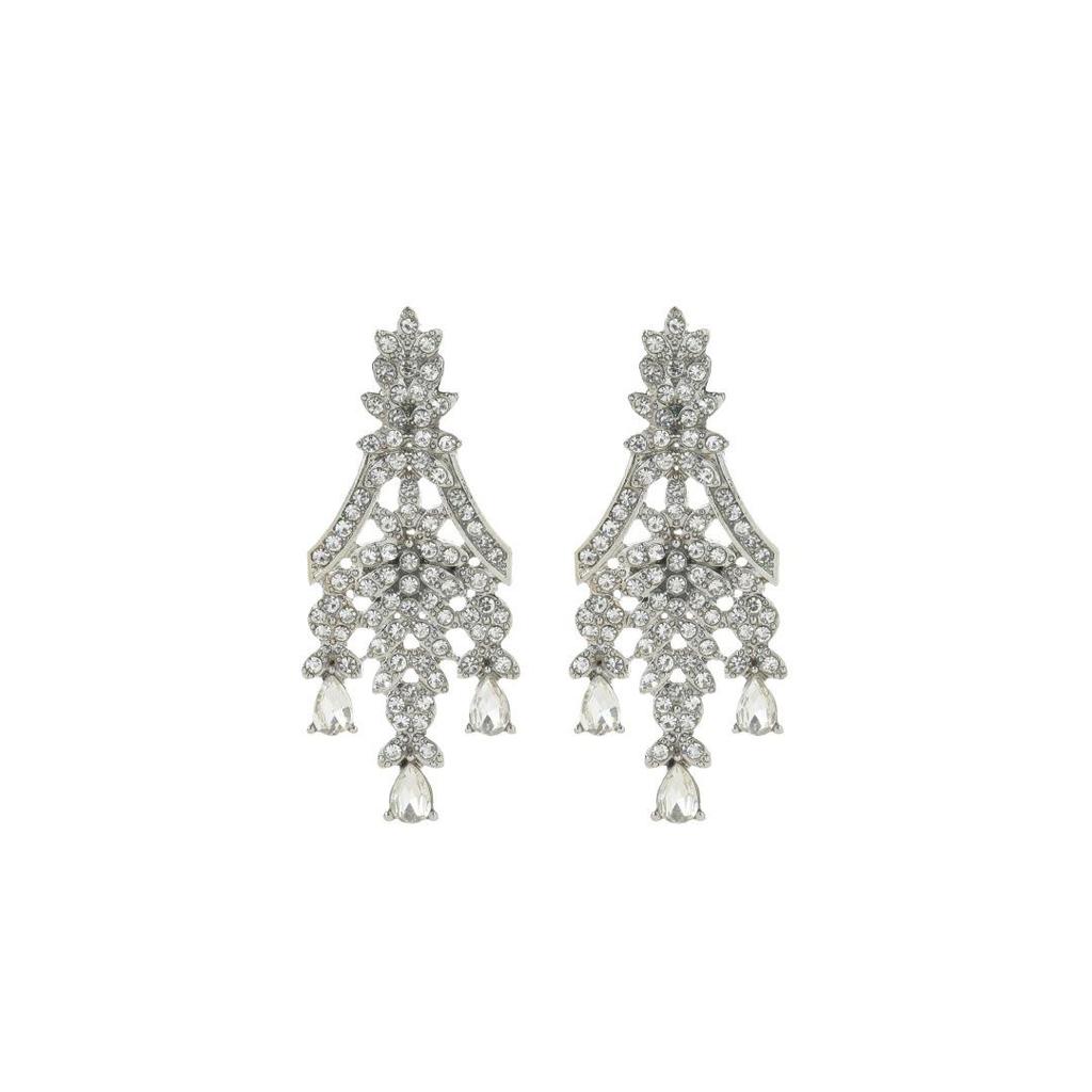 Exquisite European and American Full Diamond Necklace and Earrings Set: Elegant, Versatile Evening Wear with High-End Niche Design